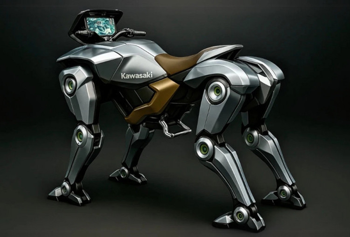 Kawasaki Perkenalkan Robot Berkaki Empat yang Bisa Dinaiki, Mirip Singa